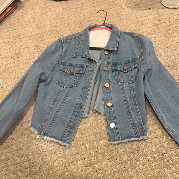 Fashion Nova denim jacket - Picture 2 of 3